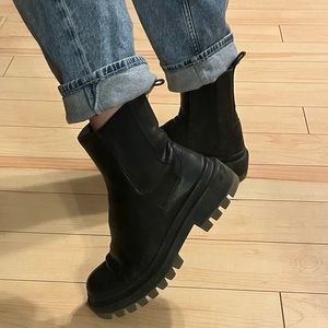 Zara Lug Sole Boots